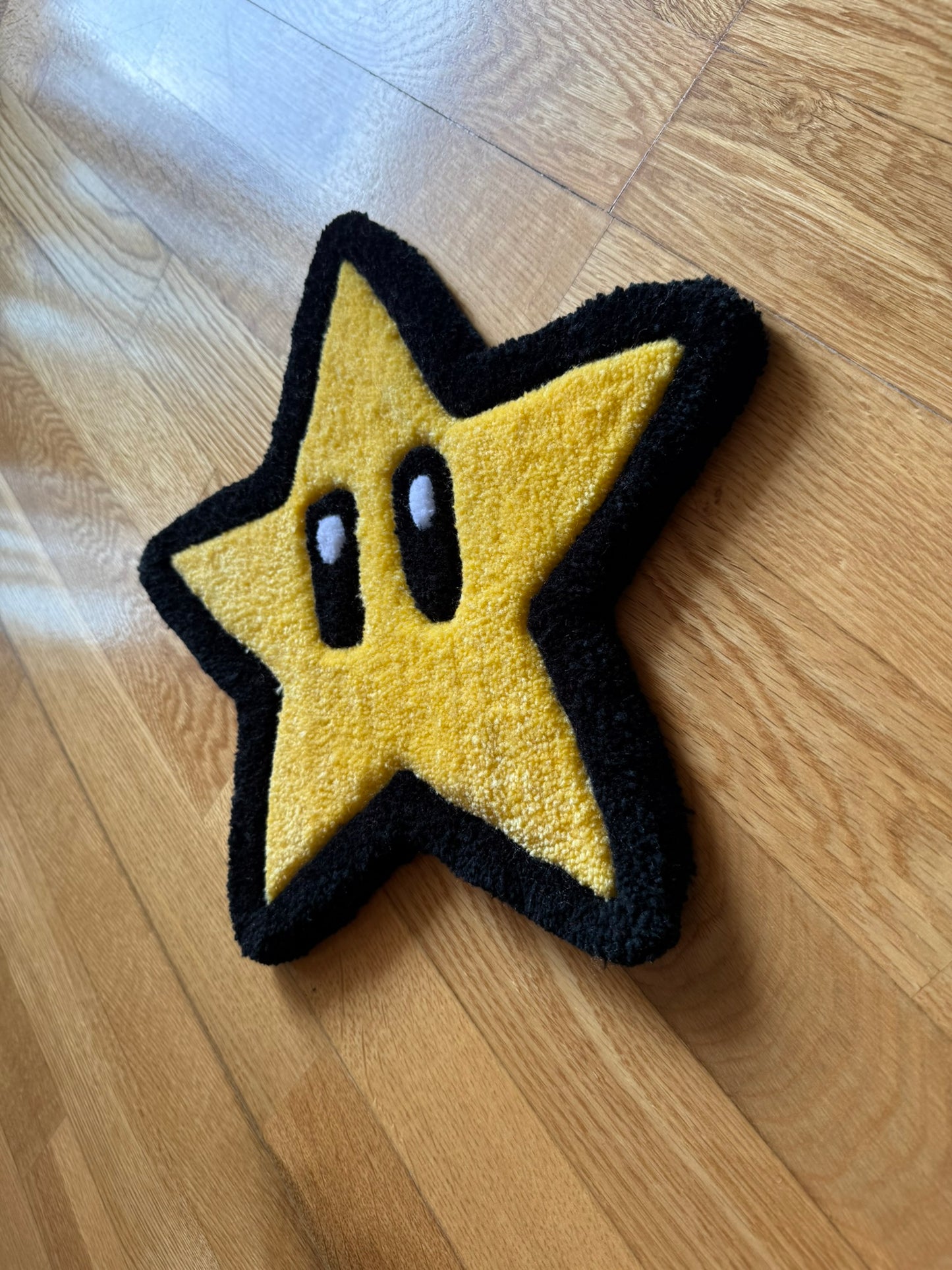 Alfombra personalizada estrella Mario Bros